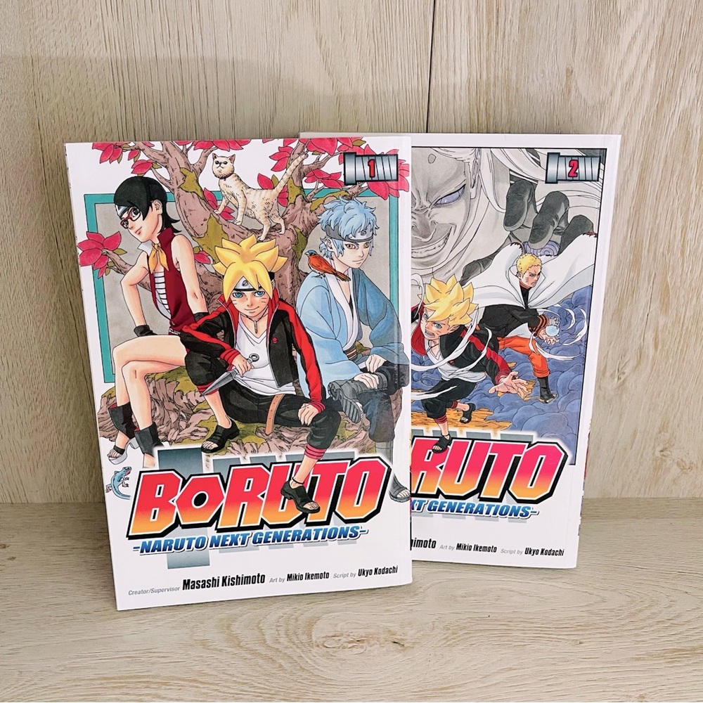 🌻 Boruto Manga Volumes 1 and 2